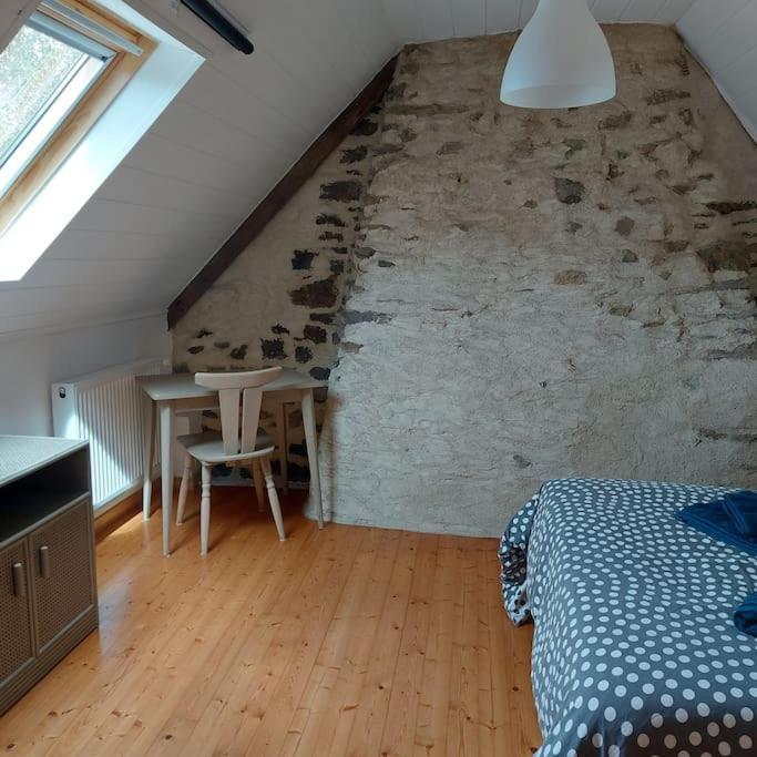 Penty Typique Kercab Dans Un Ancien Moulin Villa Plomodiern Eksteriør billede